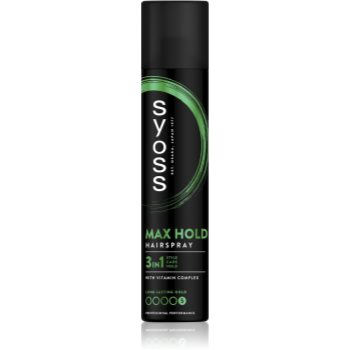Syoss Max Hold fixativ cu fixare foarte puternica - imagine 2